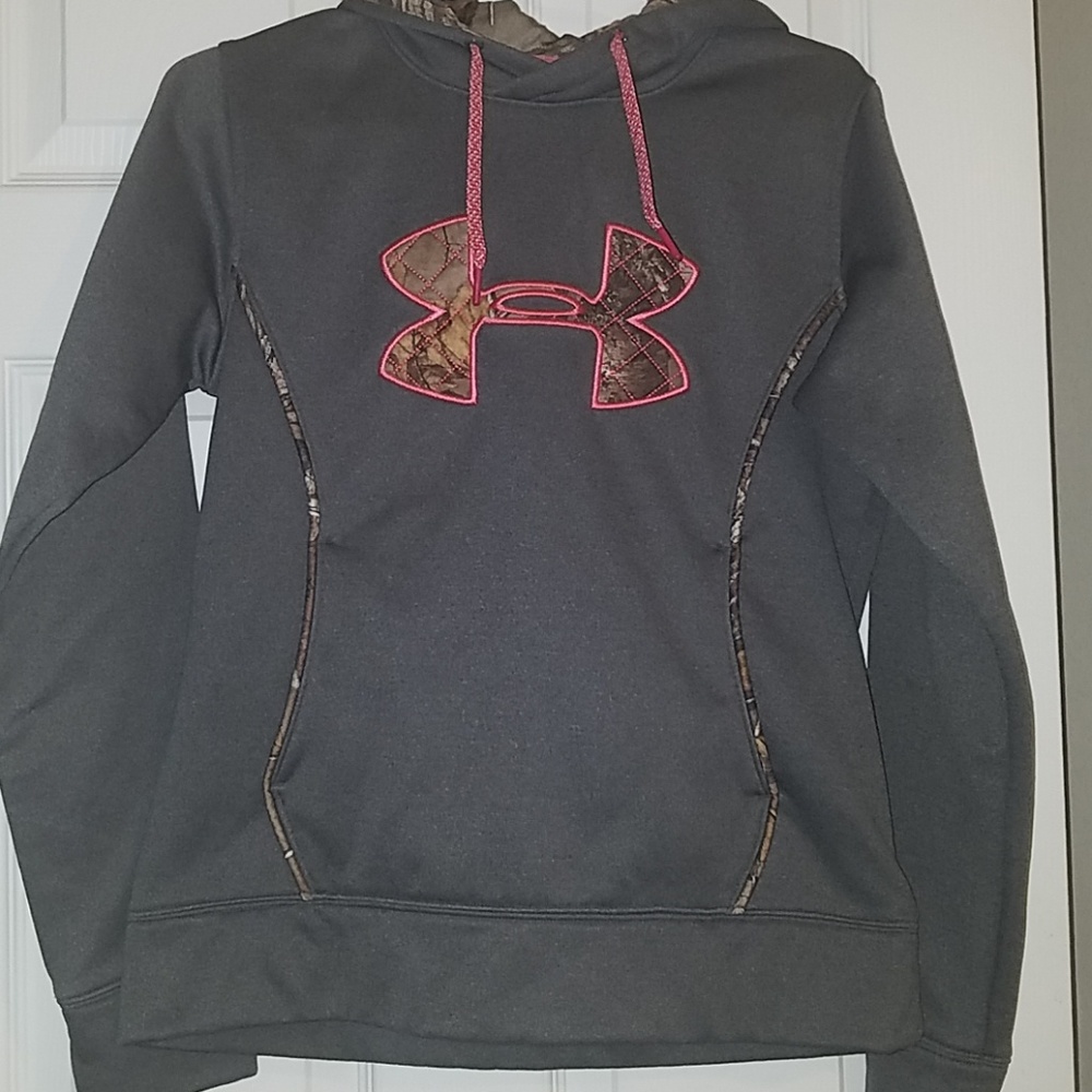 Under Armour Pink Camo Hoodie